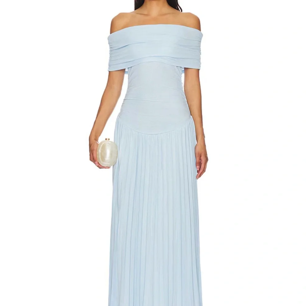 Lioness Strapless Light Blue Dress (Size Medium) - Picture 1 of 3